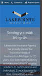 Mobile Screenshot of lakepointeinsurance.com